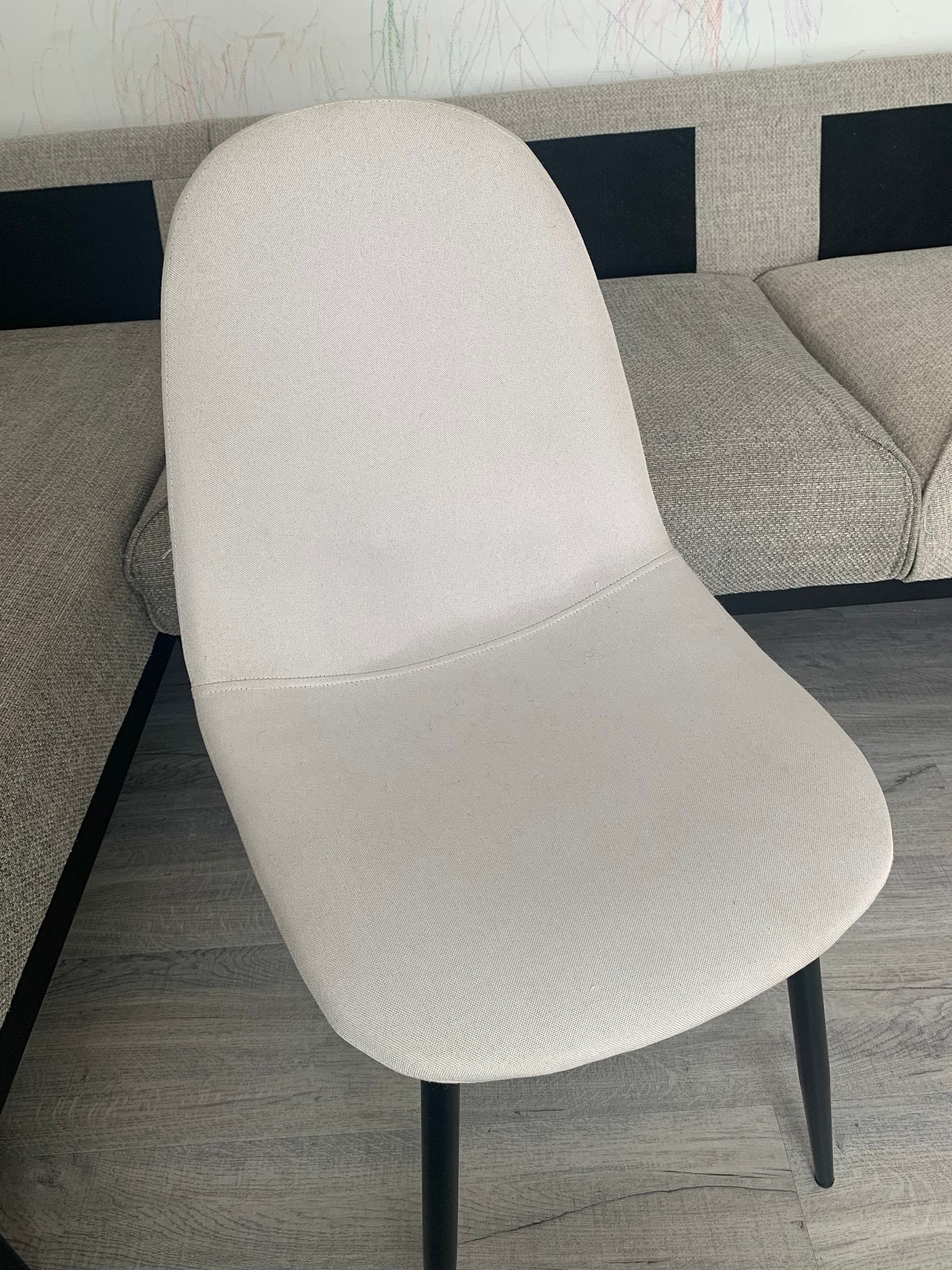 Chaises après nettoyage