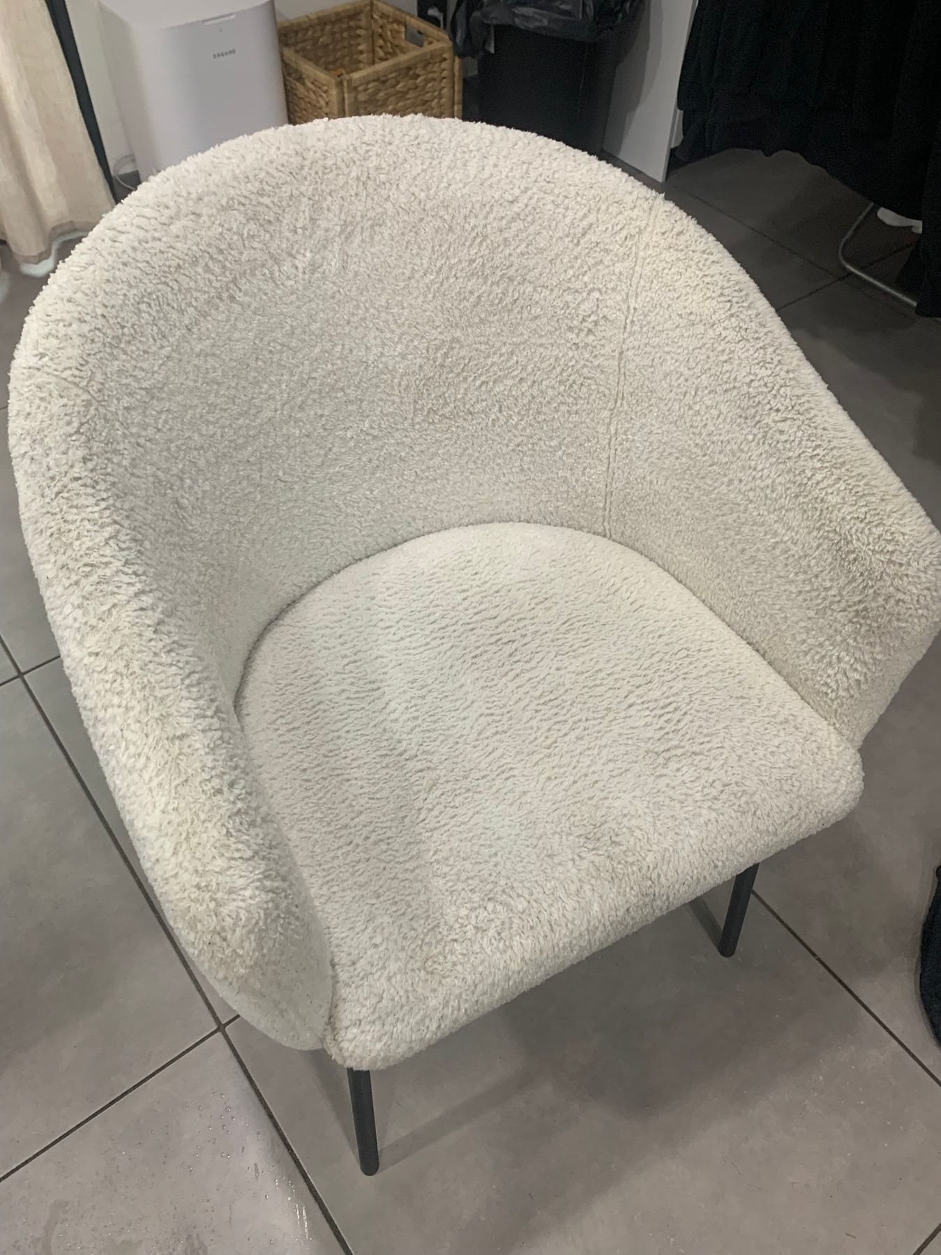 Chaises après nettoyage